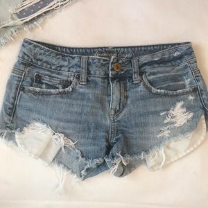 American Eagle Super Short Shorts